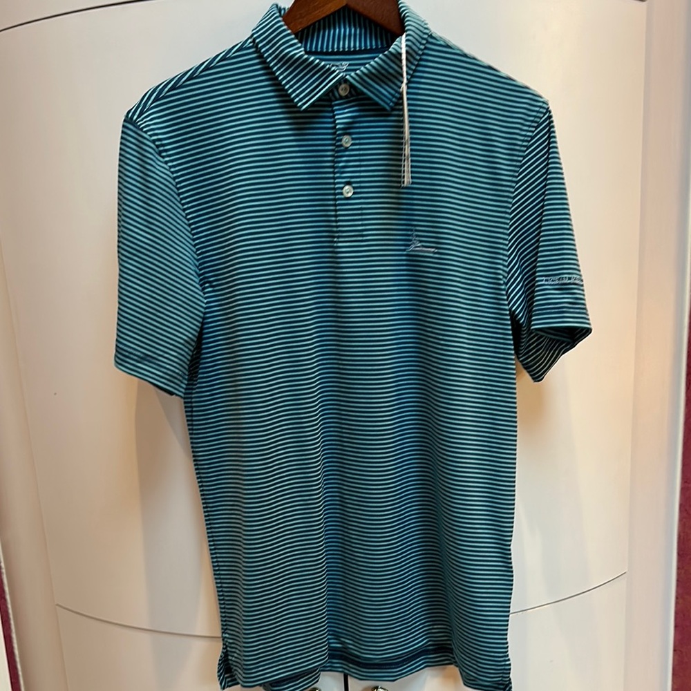 Vineyard vines Performance Bradley Striped Polo Shirt, new S
